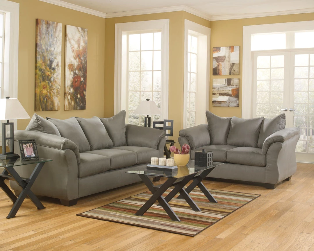 Ashley Furniture Darcy - Loveseat Contemporary - Stationary Loveseats 40 Ashley Furniture Darcy - Loveseat Contemporary - Stationary Loveseats