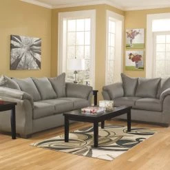Ashley Furniture Darcy - Loveseat Contemporary - Stationary Loveseats 102 Ashley Furniture Darcy - Loveseat Contemporary - Stationary Loveseats
