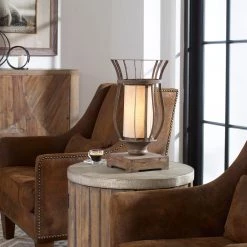 Accessories Uttermost Minozzo Bronze Accent Lamp