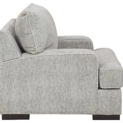 Benchcraft® Mercado - Pewter - Chair And A Half