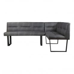 Moe's Home Collection Hanlon Corner Bench Dark Grey Benches