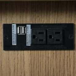 Ashley Furniture Fridley - Black / Gray - Rectangular End Table Tables