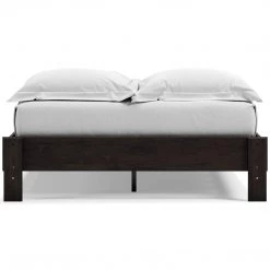 Ashley Furniture Piperton - Brown / Black - Queen Platform Bed Beds