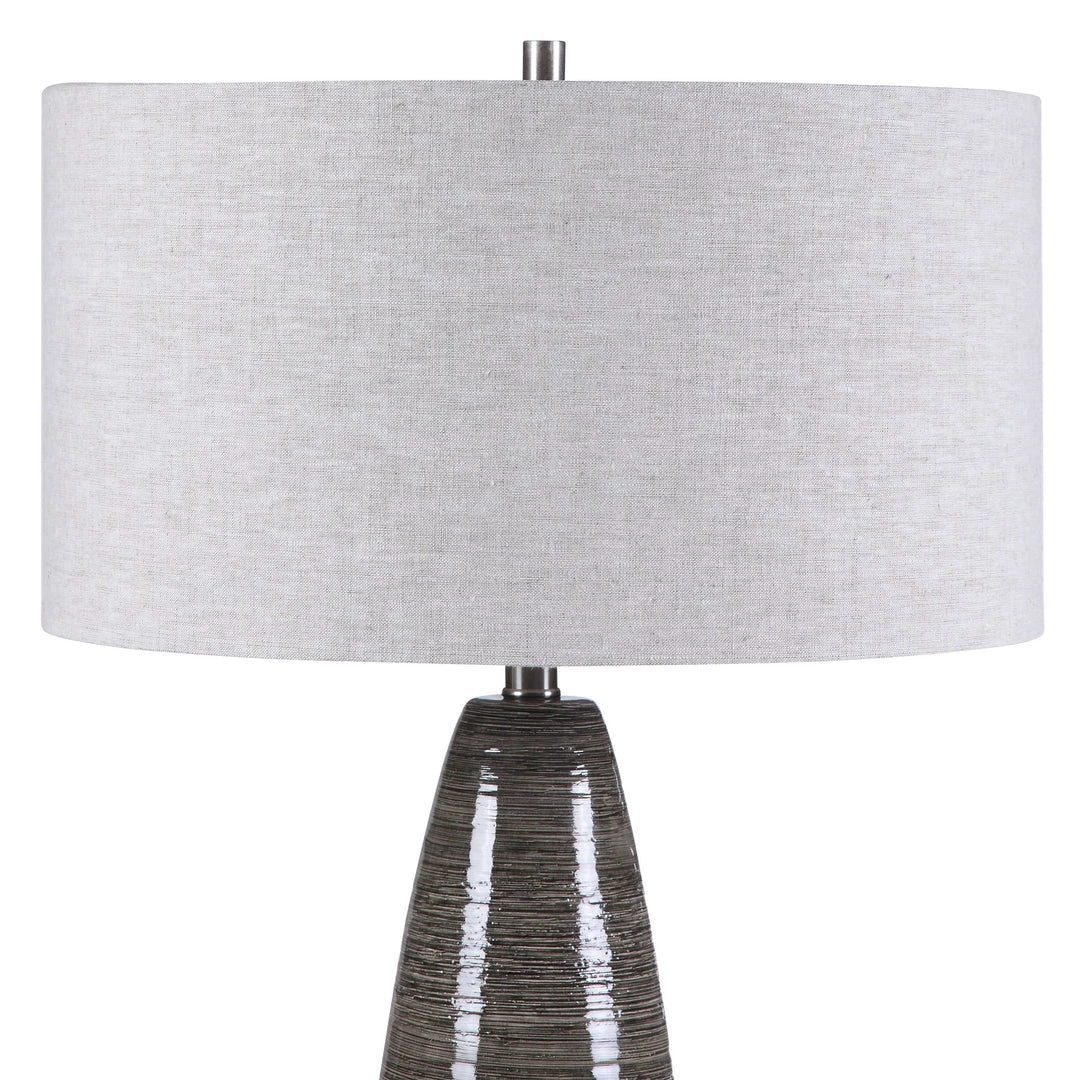 Accessories Uttermost Cosmo Charcoal Table Lamp 6 Accessories Uttermost Cosmo Charcoal Table Lamp