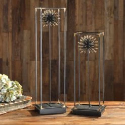 Table Decor Uttermost Flowering Dandelions Sculptures Set/2