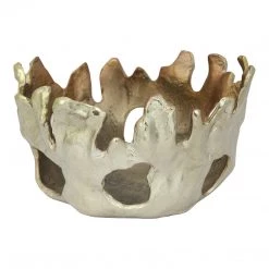 Moe's Home Collection Table Decor Molten Champagne Bowl Short