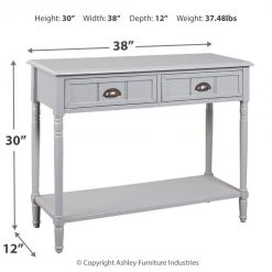 Ashley Furniture Goverton - Console Sofa Table