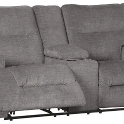 Ashley Furniture Reclining Furniture Coombs - Charcoal - Dbl Rec Pwr Loveseat W/console 11 Ashley Furniture Reclining Furniture Coombs - Charcoal - Dbl Rec Pwr Loveseat W/console