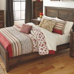 Ashley Furniture Quinden - Dark Brown - Two Drawer Night Stand