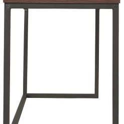Ashley Furniture Horatio - Warm Brown/gunmetal - Home Office Small Desk Desks