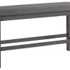 Ashley Furniture Myshanna - Dark Gray - Double Uph Bench (1/cn) 1 Ashley Furniture Myshanna - Dark Gray - Double Uph Bench (1/cn)