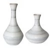 Uttermost Potter Fluted Striped Vases, S/2 Table Decor