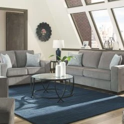 Signature Design By Ashley® Altari - Sleek Track - Sofa & Loveseat Set Living Room Sets