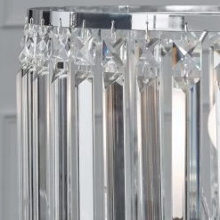 Ashley Furniture Accessories Gracella - Chrome Finish - Metal Table Lamp (1/cn)