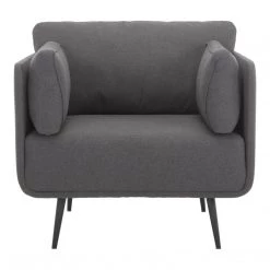 Moe's Home Collection Chairs Rodrigo Chair Anthracite