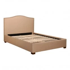 Moe's Home Collection Zale King Bed Oatmeal Beds 15 Moe's Home Collection Zale King Bed Oatmeal Beds