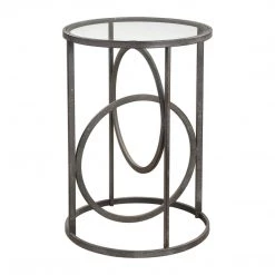 Uttermost Lucien Iron Accent Table Tables