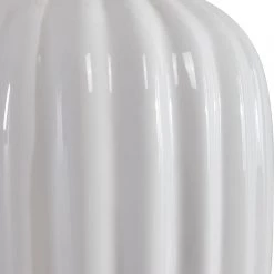 Uttermost Strauss White Ceramic Table Lamp Accessories