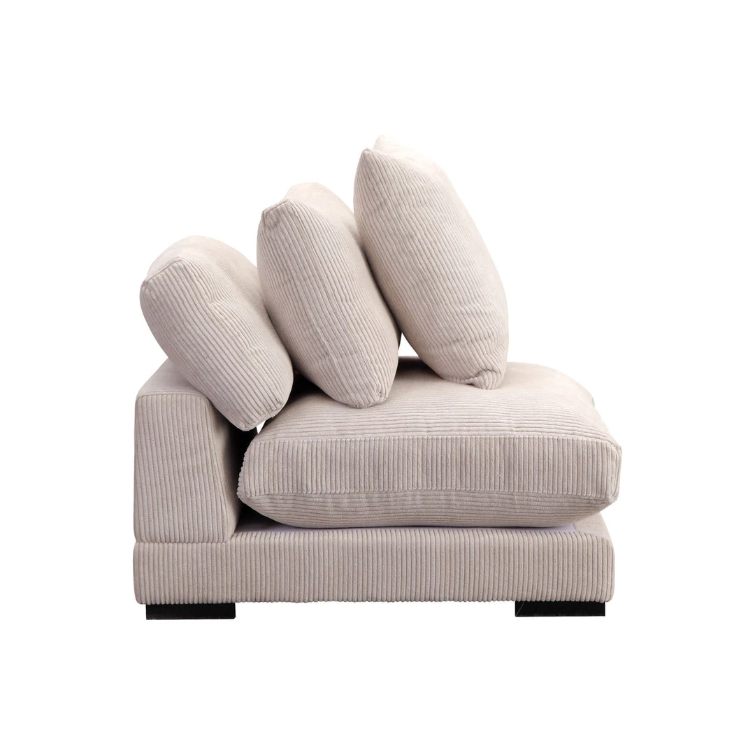 Moe's Home Collection Tumble Slipper Chair Cappuccino Sectional Pieces 6 Moe's Home Collection Tumble Slipper Chair Cappuccino Sectional Pieces