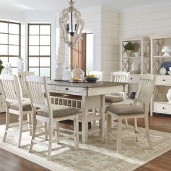 Ashley Furniture Bolanburg - Brown / Beige / Best In Class - Upholstered Barstool (2/CN) Stools