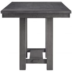 Ashley Furniture Myshanna - Dark Gray - Rect Drm Counter Ext Table Tables