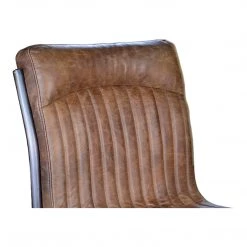 Moe's Home Collection Ansel Dining Chair Grazed Brown Leather-m2 11 Moe's Home Collection Ansel Dining Chair Grazed Brown Leather-m2