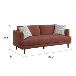 Emerald Home Juno Sofa Paprika