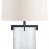 Ashley Furniture Fentonley - Clear/antique Black - Glass Table Lamp (1/cn)