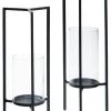Ashley Furniture Table Decor Ginette - Black - Candle Holder Set (2/cn)