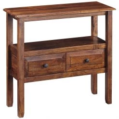 Ashley Furniture Tables Abbonto - Warm Brown - Accent Table