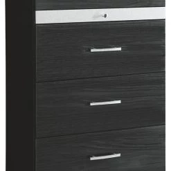 Ashley Furniture Chests Starberry - Black - Five Drawer Chest