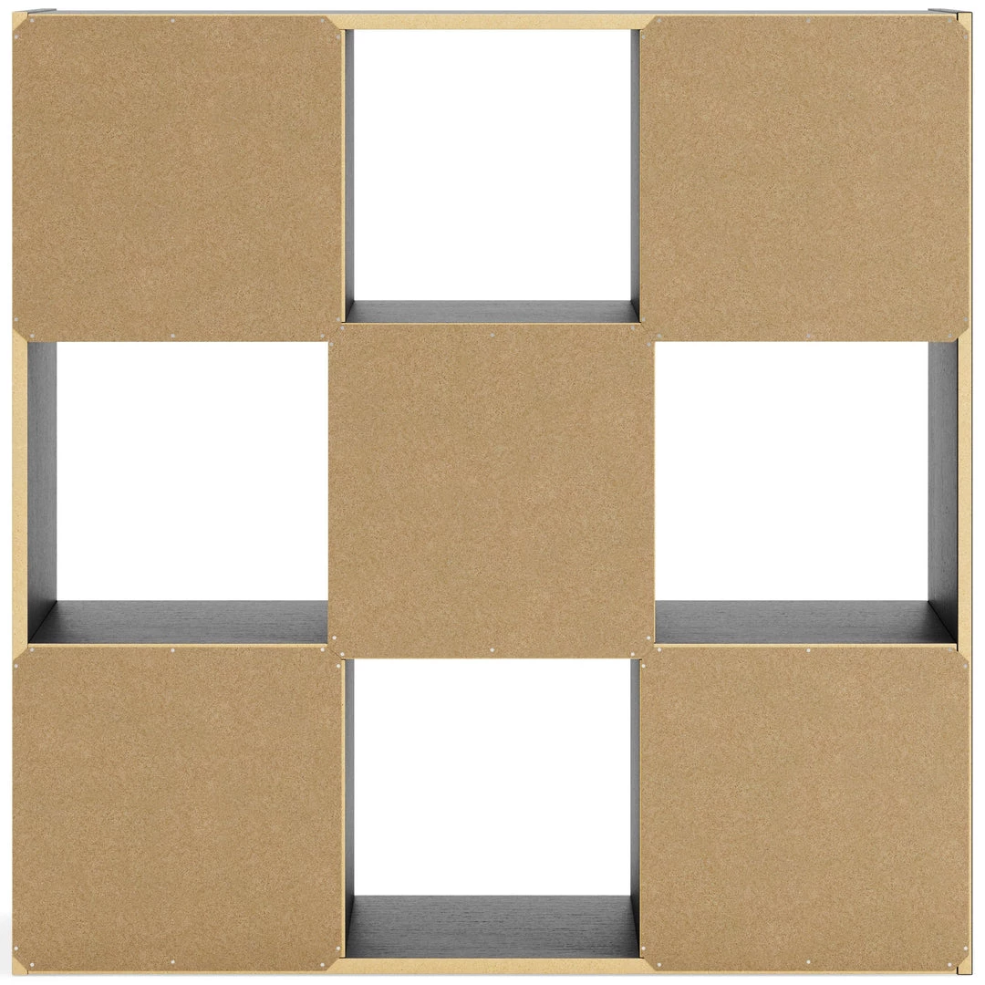 Ashley Furniture Langdrew - Black - Nine Cube Organizer Accessories 6 Ashley Furniture Langdrew - Black - Nine Cube Organizer Accessories