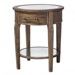 Tables Uttermost Raelynn Wood Lamp Table