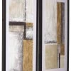 Ashley Furniture Jaxley - Light Brown - Wall Art Set (2/cn) Accessories
