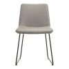 Moe's Home Collection Villa Dining Chair Grey-m2 2 Moe's Home Collection Villa Dining Chair Grey-m2