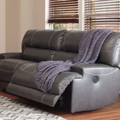 Ashley Furniture Reclining Furniture Mccaskill - Gray - 2 Seat Reclining Sofa 10 Ashley Furniture Reclining Furniture Mccaskill - Gray - 2 Seat Reclining Sofa