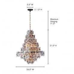 Moe's Home Collection Accessories Swan Pendant Lamp