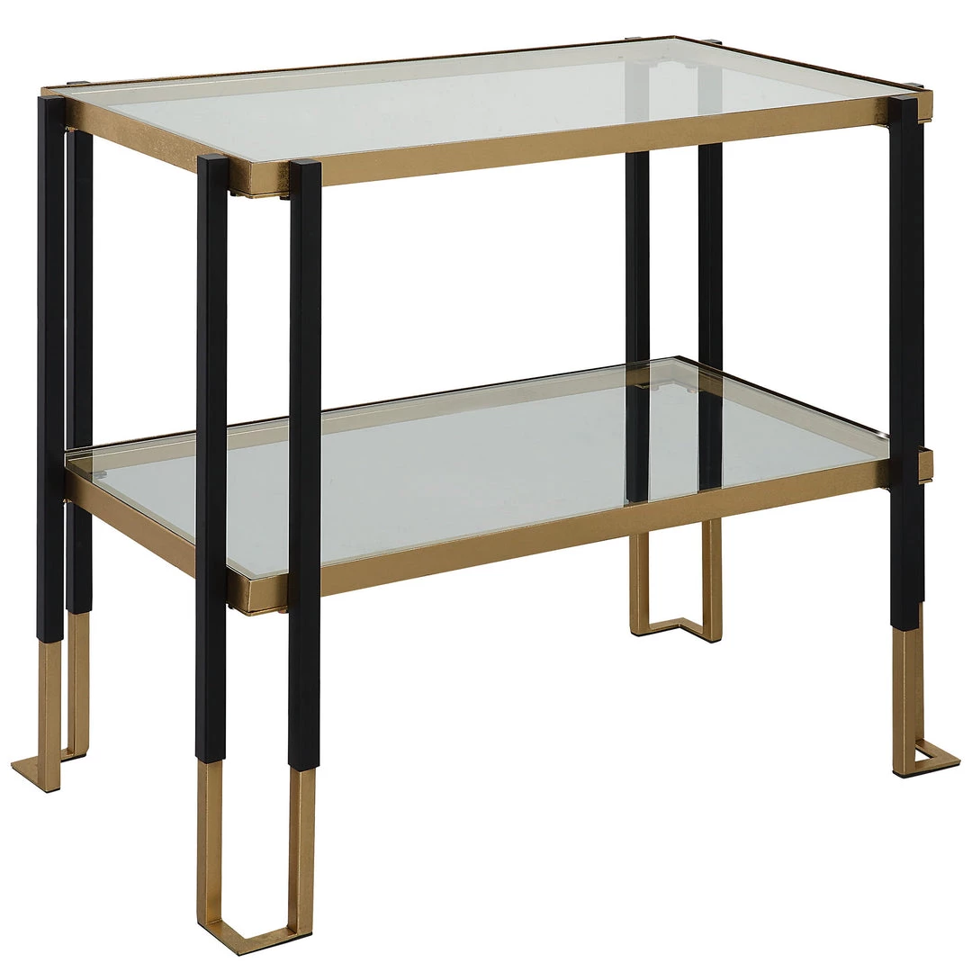 Uttermost Kentmore Glass Side Table 4 Uttermost Kentmore Glass Side Table