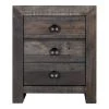 Moe's Home Collection Vintage Nightstand Grey