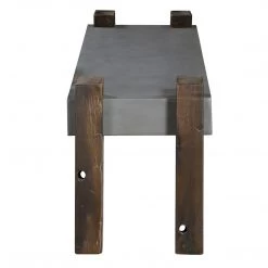Uttermost Lavin Industrial Concrete Bench Benches