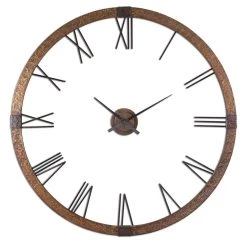 Accessories Uttermost Amarion 60" Copper Wall Clock