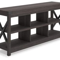 Signature Design By Ashley® TV Stands Freedan - Dark Gray - Large Tv Stand