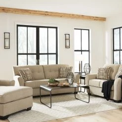 Benchcraft® Ardmead - Putty - 3 Pc. - Sofa, Loveseat, Chaise Living Room Sets