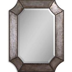 Accessories Uttermost Elliot Distressed Aluminum Mirror