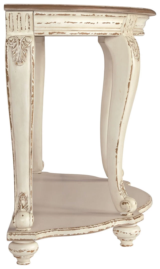 Ashley Furniture Realyn - White/brown - Sofa Table 7 Ashley Furniture Realyn - White/brown - Sofa Table