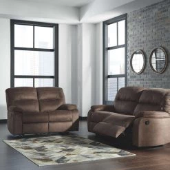 Ashley Furniture Bolzano - Sleek Seater - Reclining Loveseats Reclining Furniture