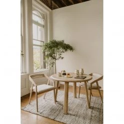 Moe's Home Collection Padma Oak Arm Chair Light Grey 12 Moe's Home Collection Padma Oak Arm Chair Light Grey