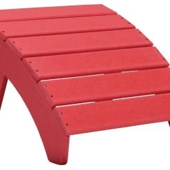 Ashley Furniture Sundown Treasure - Red - Ottoman Ottomans