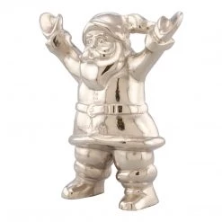 Moe's Home Collection Table Decor Silver Santa Statue