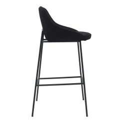 Moe's Home Collection Stools Shelby Barstool Black 15 Moe's Home Collection Stools Shelby Barstool Black
